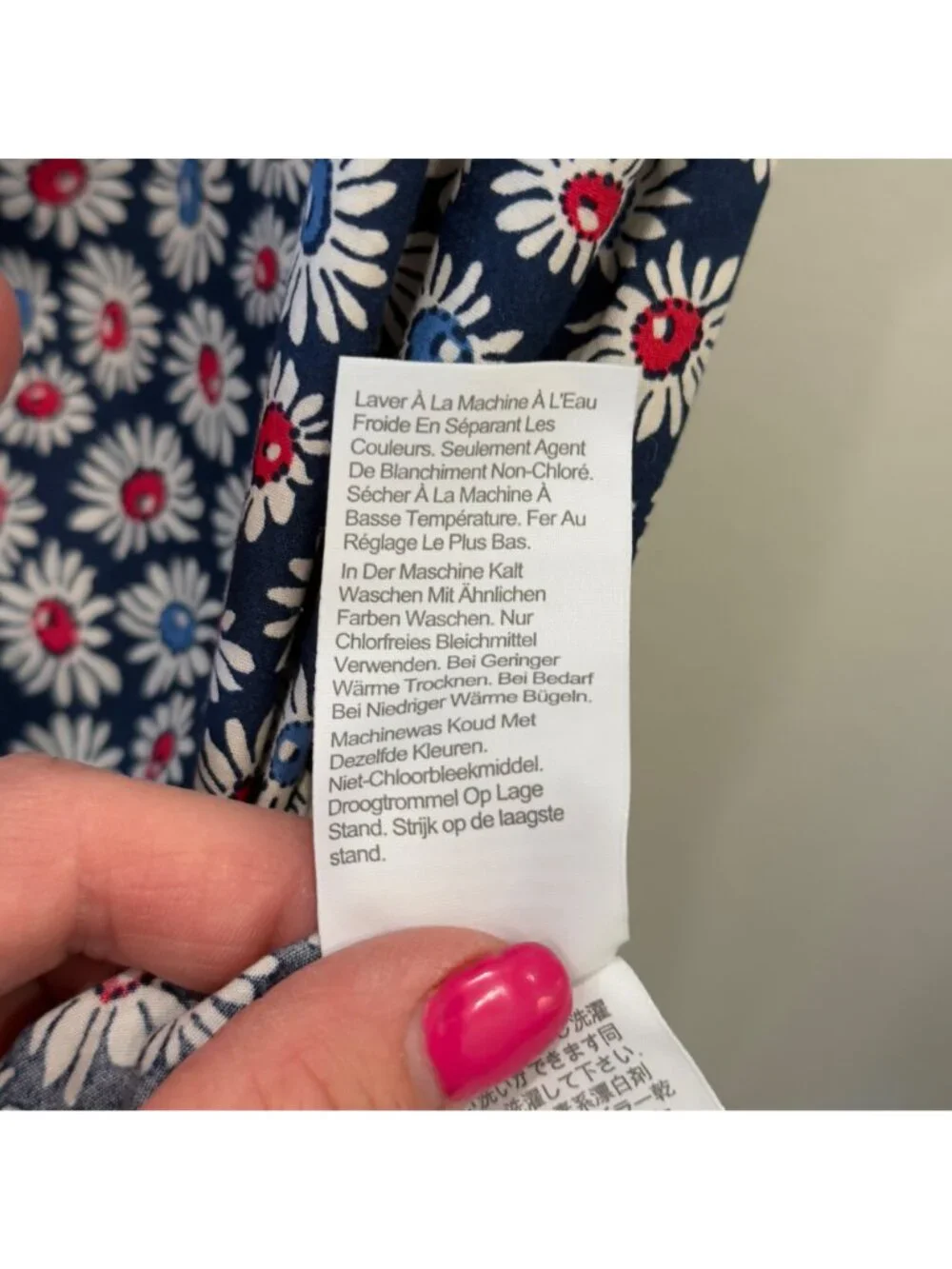J Crew Men’s Classic Organic Cotton Button Down Preppy Floral Shirt Large
